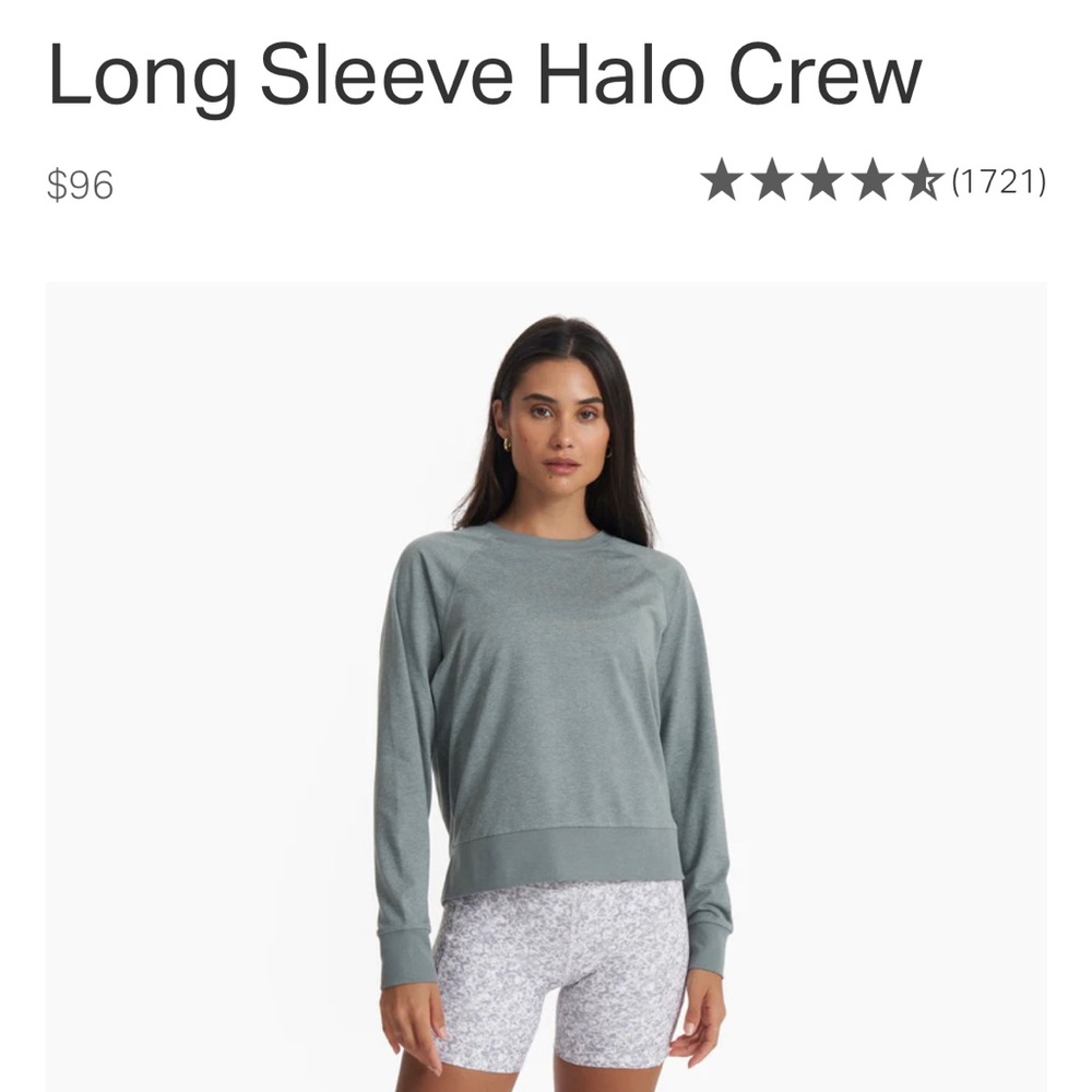 Vuori Longsleeve Halo Crew L